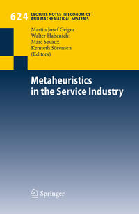 Vorderes Coverbild Metaheuristics in the Service Industry