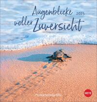 Vorderes Coverbild Augenblicke voller Zuversicht Postkartenkalender 2025