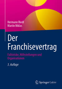 Vorderes Coverbild Der Franchisevertrag