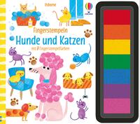 Vorderes Coverbild Fingerstempeln: Hunde und Katzen