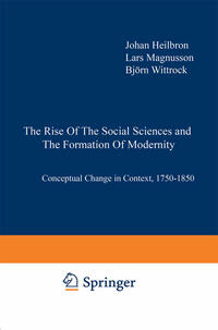 Vorderes Coverbild The Rise of the Social Sciences and the Formation of Modernity