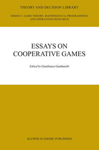 Vorderes Coverbild Essay in Cooperative Games