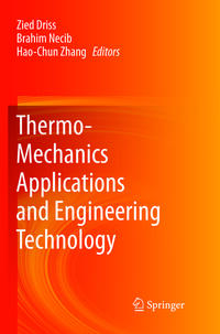 Vorderes Coverbild Thermo-Mechanics Applications and Engineering Technology