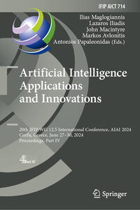 Vorderes Coverbild Artificial Intelligence Applications and Innovations
