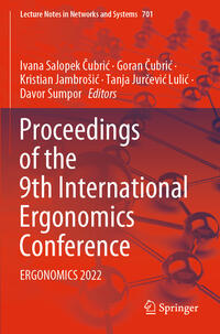 Vorderes Coverbild Proceedings of the 9th International Ergonomics Conference