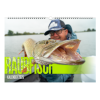 Vorderes Coverbild RAUBFISCH Kalender 2025