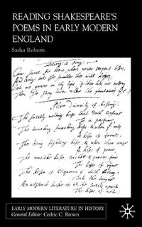 Vorderes Coverbild Reading Shakespeare’s Poems in Early Modern England
