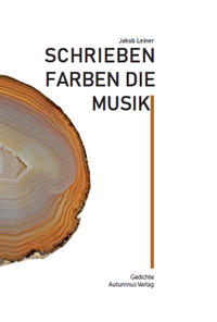 Vorderes Coverbild Schrieben Farben die Musik