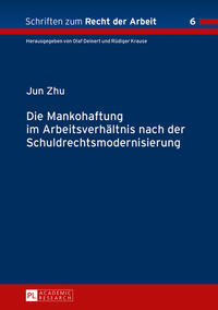 Vorderes Coverbild Die Mankohaftung im Arbeitsverhältnis nach der Schuldrechtsmodernisierung