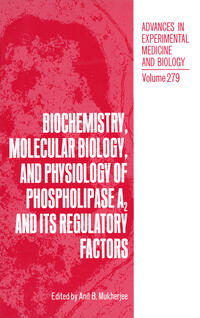Vorderes Coverbild Biochemistry, Molecular Biology, and Physiology of Phospholipase A2 and Its Regulatory Factors