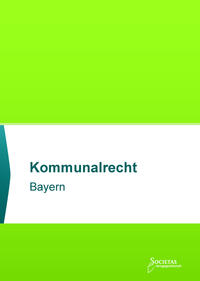 Vorderes Coverbild Kommunalrecht Bayern