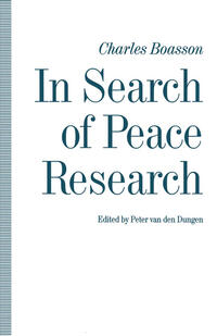 Vorderes Coverbild In Search of Peace Research