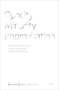 Vorderes Coverbild Opacity – Minority – Improvisation