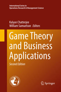 Vorderes Coverbild Game Theory and Business Applications
