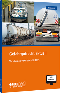 Vorderes Coverbild Gefahrgutrecht aktuell