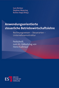 Vorderes Coverbild Anwendungsorientierte steuerliche Betriebswirtschaftslehre