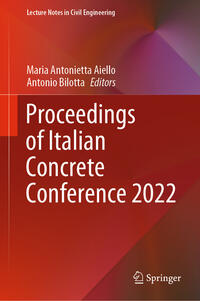 Vorderes Coverbild Proceedings of Italian Concrete Conference 2022