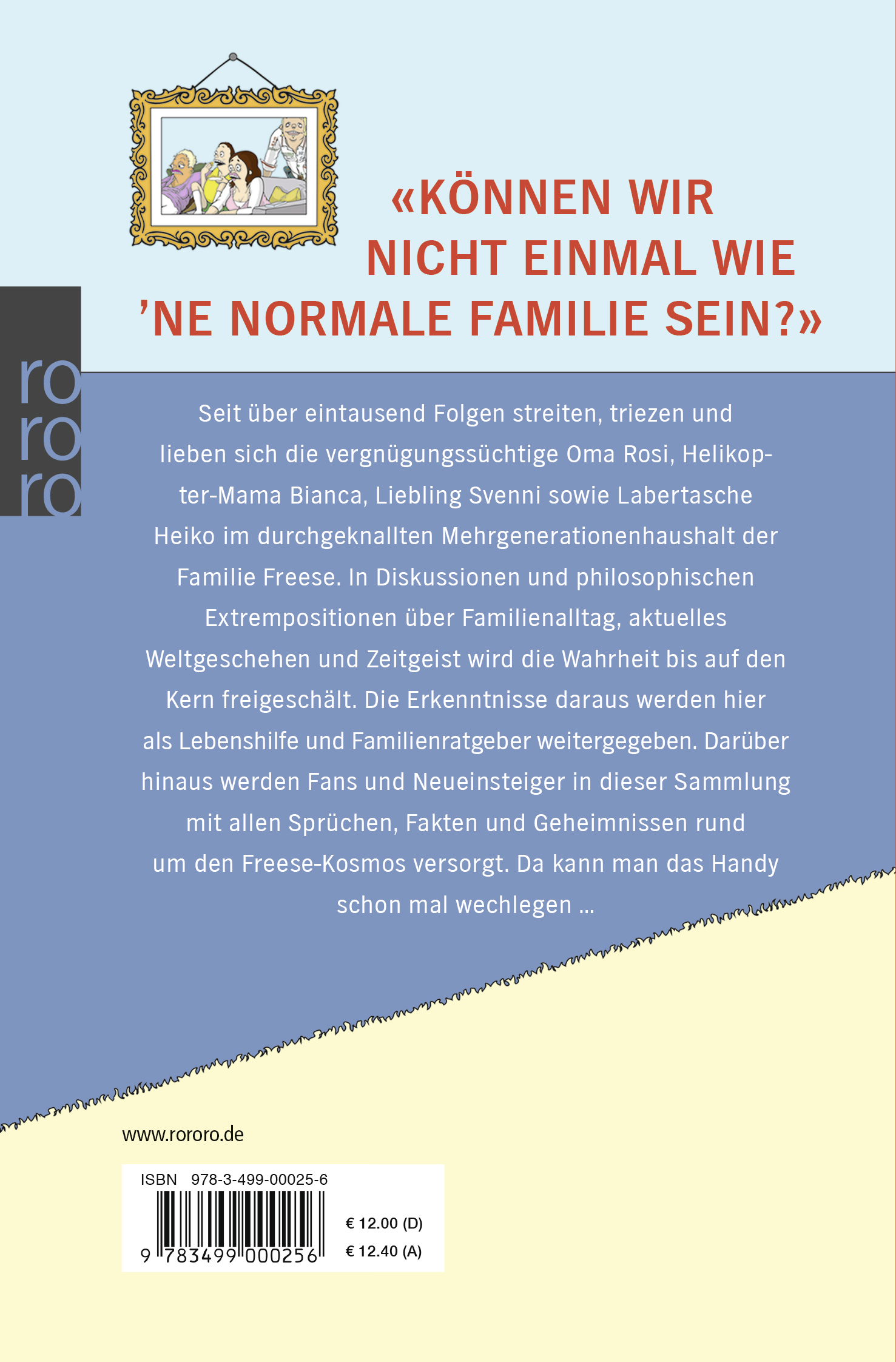 Rückseitencover Wir sind die Freeses