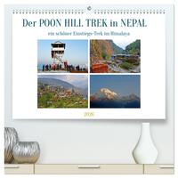 Vorderes Coverbild Der POON HILL TREK in NEPAL (hochwertiger Premium Wandkalender 2026 DIN A2 quer), Kunstdruck in Hochglanz