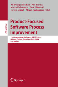Vorderes Coverbild Product-Focused Software Process Improvement