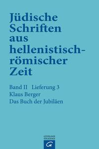 Vorderes Coverbild Jüdische Schriften aus hellenistisch-römischer Zeit, Bd 2: Unterweisung... / Das Buch der Jubiläen