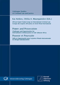 Vorderes Coverbild Power and Prosecution - Pouvoir et Poursuite