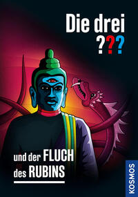 Vorderes Coverbild Die drei ??? und der Fluch des Rubins