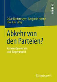 Vorderes Coverbild Abkehr von den Parteien?