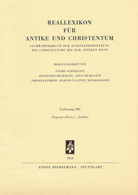 Vorderes Coverbild Reallexikon für Antike und Christentum