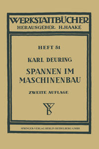 Vorderes Coverbild Spannen im Maschinenbau