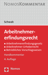 Vorderes Coverbild Arbeitnehmererfindungsrecht