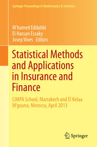 Vorderes Coverbild Statistical Methods and Applications in Insurance and Finance