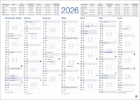 Vorderes Coverbild Tafelkalender A4 2026