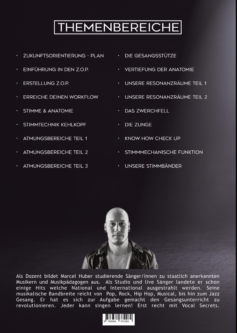 Rückseitencover Secret Vocal System 3