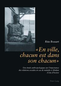 Vorderes Coverbild « En ville, chacun est dans son chacun »