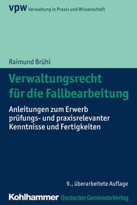 Vorderes Coverbild Verwaltungsrecht für die Fallbearbeitung