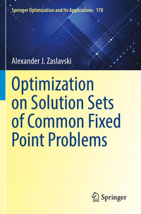 Vorderes Coverbild Optimization on Solution Sets of Common Fixed Point Problems
