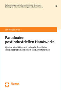 Vorderes Coverbild Paradoxien postindustriellen Handwerks