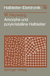 Vorderes Coverbild Amorphe und polykristalline Halbleiter