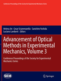 Vorderes Coverbild Advancement of Optical Methods in Experimental Mechanics, Volume 3