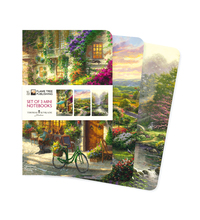 Vorderes Coverbild Dreier Set Mini-Notizbücher: Thomas Kinkade