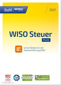 Vorderes Coverbild WISO Steuer Plus 2021