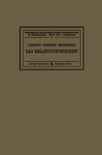 Vorderes Coverbild Das Relativitätsprinzip