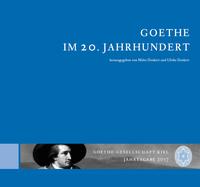 Vorderes Coverbild Goethe im 20. Jahrhundert