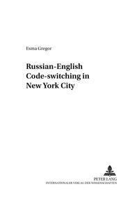 Vorderes Coverbild Russian-English Code-switching in New York City