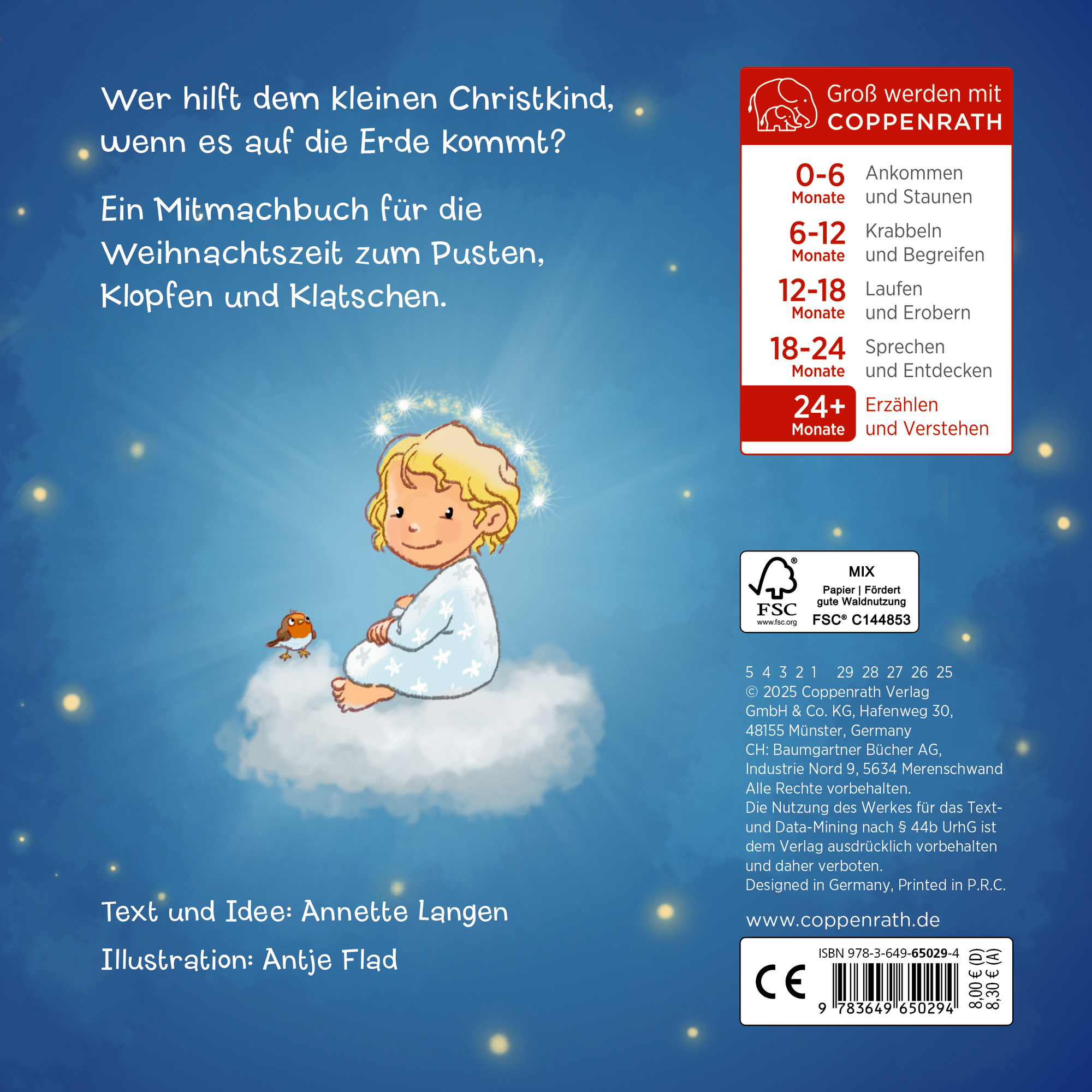 Rückseitencover Brauchst du Hilfe, kleines Christkind?
