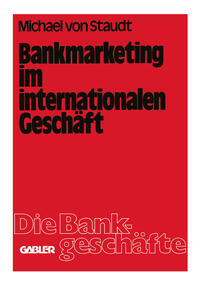 Vorderes Coverbild Bankmarketing im internationalen Geschäft
