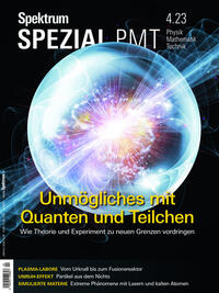 Vorderes Coverbild Spektrum Spezial - Unmögliches mit Quanten und Teilchen