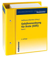 Vorderes Coverbild Gebührenordnung für Ärzte (GOÄ)