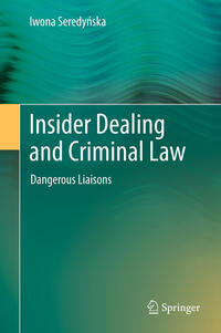 Vorderes Coverbild Insider Dealing and Criminal Law